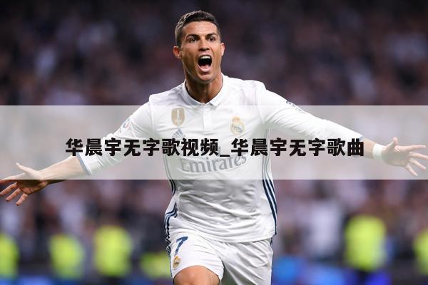 华晨宇无字歌视频_华晨宇无字歌曲