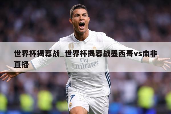 世界杯揭幕战_世界杯揭幕战墨西哥vs南非直播